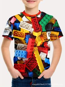 Mens Casual Style Digital Printed Short Sleeve TShirt