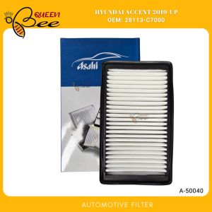 QUEENBEE Asahi Automotive Filter for HYUNDAI ACCENT 2019-UP OEM 28113-C7000 A-50040
