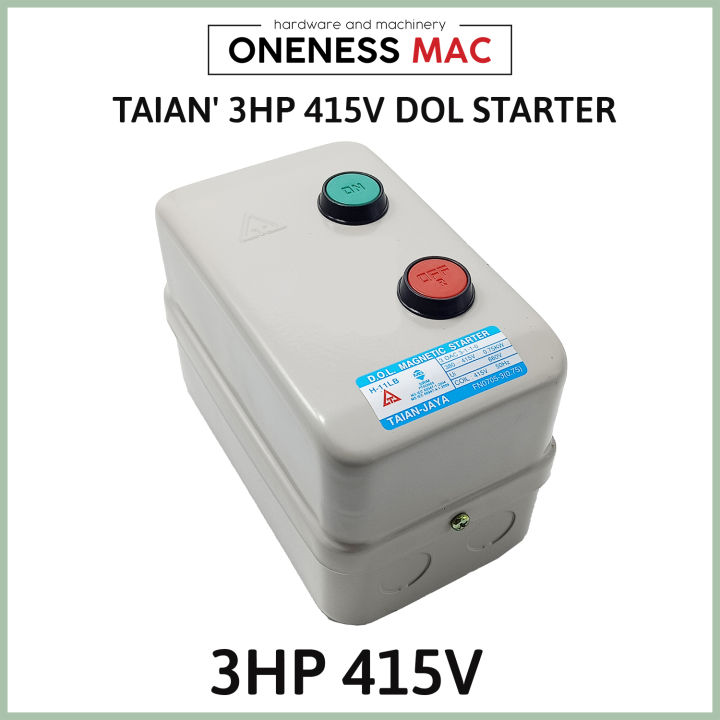 TAIAN' 3HP 415V DOL STARTER | Lazada