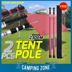 Adjustable Camping Tent Flysheet Pole Holder Canopy Awning Support Canopy Rod  Holder Pemegang Tiang Khemah 杆架固定器