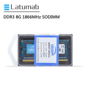 Latumab DDR3 RAM 8GB 1866MHzหน่วยความจำแล็ปท็อปPC3-14900หน่วยความจำSODIMM 204Pin 1.5V RAM DDR3โมดูลหน่วยความจำ