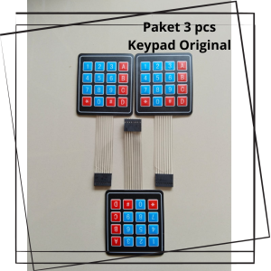 Paket hemat 3 pcs keypad pom mini tombol pertamini model custom bestpresset