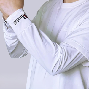 ปลอกแขนกันแดดไซส์ใหญ่พิเศษ สำหรับผู้ชาย ผ้าเย็น กัน UV ระบายอากาศดีเยี่ยม ไม่รัดแขน