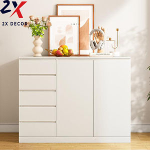 Tủ đựng đồ đa năng thiết kế ngăn kéo nhiều tầng và tủ 2 cánh 2X Decor- 2X108