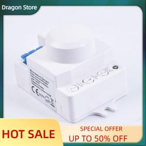 Dragon Microwave Sensor Switch 5.8ghz HF 220V LED 360 Degree Radar Motion Body Sensor