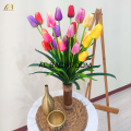 BUNGA TULIP ARTIFICIAL K3 PREMIUM SL B8398 HIASAN RUANG TAMU BUNGA ARTIFICIAL DEKORASI RUMAH KANTOR. 