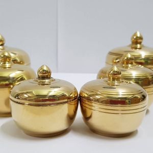 Brass Byfa ตลับทองเหลือง ผอบทองเหลือง แบบเกลียว(F1024 ะปิด-เปิด (F1028)ขนาด 2นิ้ว ทองเหลืองแท้ เนื้อดีมีน้ำหนัก