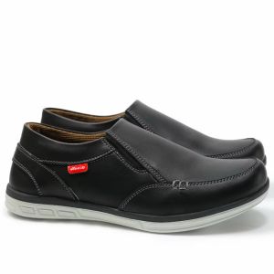 MIZEO Sepatu Pria Casual Kulit Kerja Kantor Santai Pesta Fashion Pria