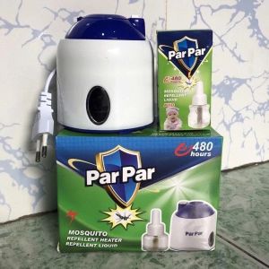 Máy Đuổi Muỗi Parpar Xông Tinh Dầu An Toàn Tự Nhiên Thân Thiện Môi Trường Giúp Đuổi Muỗi Hiệu Quả Mà Không Cần Khói Hóa Chất hay Tiếng Ồn