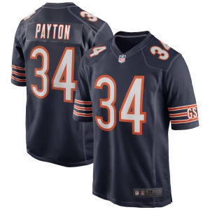 Embroidered jersey Chicago Bears football jersey 34 # Walter Payton jersey sportswear
