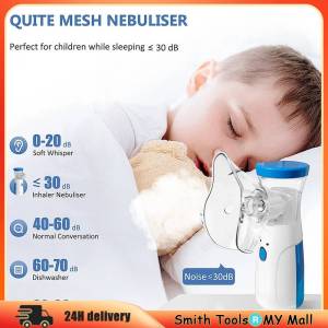 Smith Tools Portable Nebulizer Silent Handheld Kids Adult Atomizer Inhaler Ultrasonic Nebulizer Spray W302