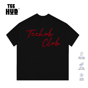 Áo thun BOXY RED-TeeHub Basic form boxy rộng TEEHUB nam nữ Local Brand