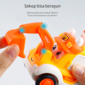 Sweetybayi  Mainan Mobil Mobilan Anak Kartun Mobil Mainan Tidak Perlu Baterai. 