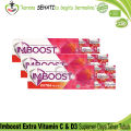 Imboost Extra Vitamin C dan D3 8 Tablet Suplemen Kesehatan. 