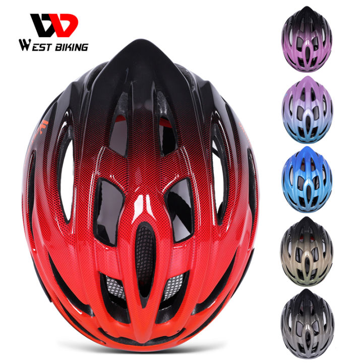 Local Delivery WEST BIKING Ultralight Bike Helmet Adjustable MTB Road Bicycle Helmet Motorcycle Cycling Sport Men Women Safety Cap Protection Bicycle Accessories Lazada Singapore