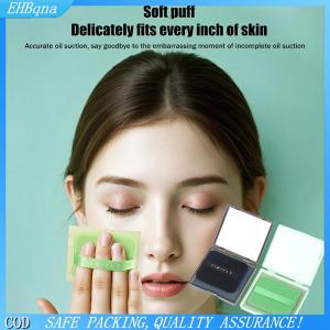 【Miễn ship không giới hạn】 100 Sheets Hộp Dầu Hấp Thụ Giấy Với Gương & Phun Dầu Cầm Tay Tre Than Giấy Cho Trang Điểm