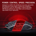 [Bloody Official] A4Tech Bloody A70 Wired Light Strike Drag Click Gaming Mouse 6200 CPI 5-Speed Adjustable USB Ergonomic Breathing Neon LED Optical Computer Mouse for Minecraft. 