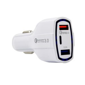 35W PD USB C Car Charger Quick Charge 3.0 QC3.0 Phone Charger Type C Fast Charging For 13 Xiaomi Samsung
