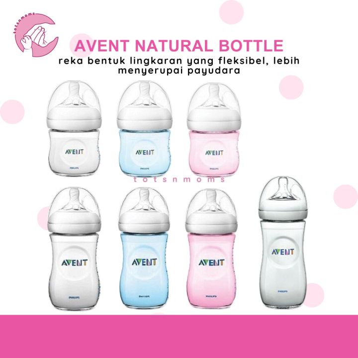 Botol Susu Baby Newborn Philips Avent Natural Feeding Bottle 4oz
