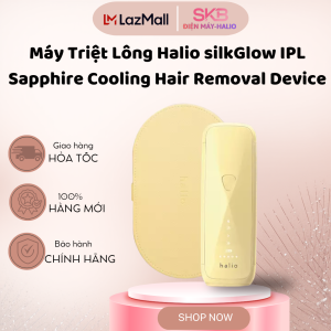 [MỚI] Máy Triệt Lông Halio SilkGlow IPL Sapphire Cooling Hair Removal Device - Bảo Hành 24 Tháng