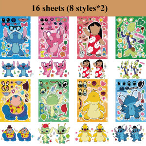 Cute Kids DIY Christmas Stickers Puzzle Birthday Gift Goodie Bag Christmas Gift