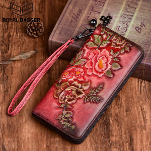 Ví Dài Đựng Bagger Hoàng Gia Dành Cho Nữ Túi Đeo Vai Thời Trang Bằng Da Bò Thật Cho Bé Gái Túi Xách Hoài Cổ Đa Năng