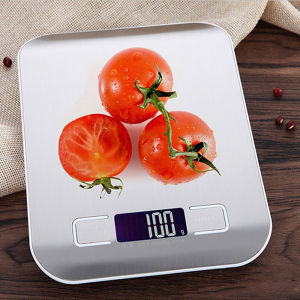 Kitchen Mini Electronic Scale Portable Digital Scale 5kg/1g with Unit Conversion High-definition Large Screen High-value Food Weighing Scales Machine for Cooking Baking