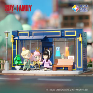 Kalos Block 33004 Spy x Family Adventure Tailor Shop Set Gift Decoration Building Brick Toy
