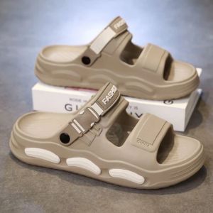 Flat Sandals Men Shoes EVA Slippers Summer Sandals New Male Beach Sandal Outdoor Lightweight Sandals