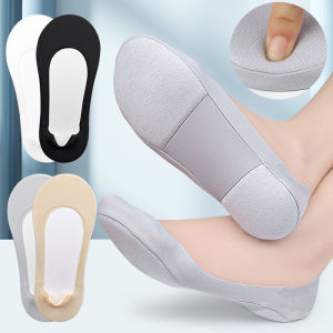 1 คู่ผู้หญิงเรือถุงเท้า Plantar Fasciitis รองเท้า Insole ถุงเท้า Insoles สําหรับเท้าดูดซับแรงกระแทกรองเท้า