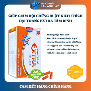 ĐẠI TRÀNG EXTRA TÂM BÌNH - Hỗ trợ cho người viêm đại tràng cấp và mãn tính.
