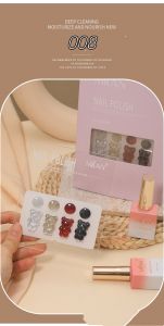 Milanสีทาเล็บเจล เจล4สี White Cat Eye ยาทาเล็บสีเจล 15ml