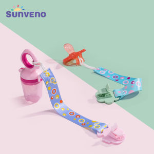 SUNVENO Baby Pacifier Clip Pacifier Chain Dummy Clip Nipple Holder For Nipples Chupetas Para Children Pacifier Clips Soother Holder