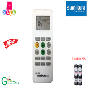 Điều khiển điều hòa Sumikura 2 chiều dùng cho các dòng Sumikura APS/APO- Hàng mới 100% Chất lượng tốt-Tặng Kèm PIN