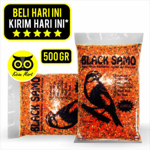 KICAU MART Pakan Burung Blackthroat Sanger Mozambik Black Samo Merek Sempati 6 Macam Komposisi Jewawut Milet Merah Putih Canary Seed Niger Nigger Seed Biji Sawi Organic Mix Seed Komplit