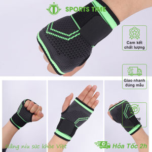 Găng tay gym có cuốn cổ tay Bao tay hở ngón thoải mái luyện tập - Bao tay xe đạp thể thao loại đẹp