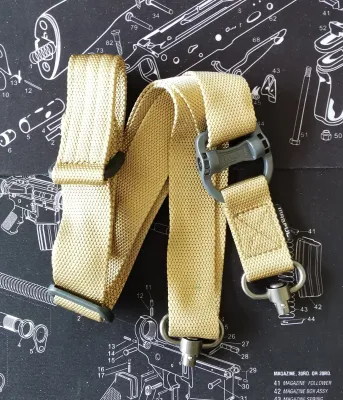 Outdoor sports toys gear new Warwolf tactical gear Air-soft Retrofit accessories Take pictures in kind ACM MAGPUL MS3 Tactical Sling Adjustable Slinle Point Sling Bungee Sling BK TAN OD For Tactical Gear