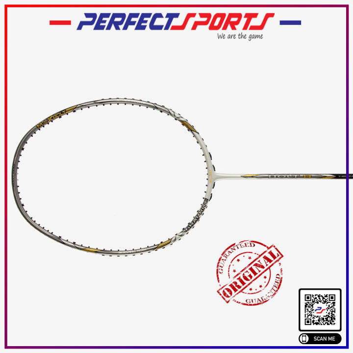 [Free String + Grip + Cover]Maxbolt Bolt 8 Badminton Racket Lightning