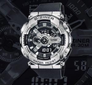 Jam Tangan Dziner 8295 Dualtime Original 100% Bisa Buat Berenang Dan Garansi 1 Tahun