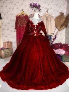 Gaun Pengantin Wanita Kalabitex - Baju Wedding Berpayet Mewah - Pakaian Nikah - Busana Pernikahan