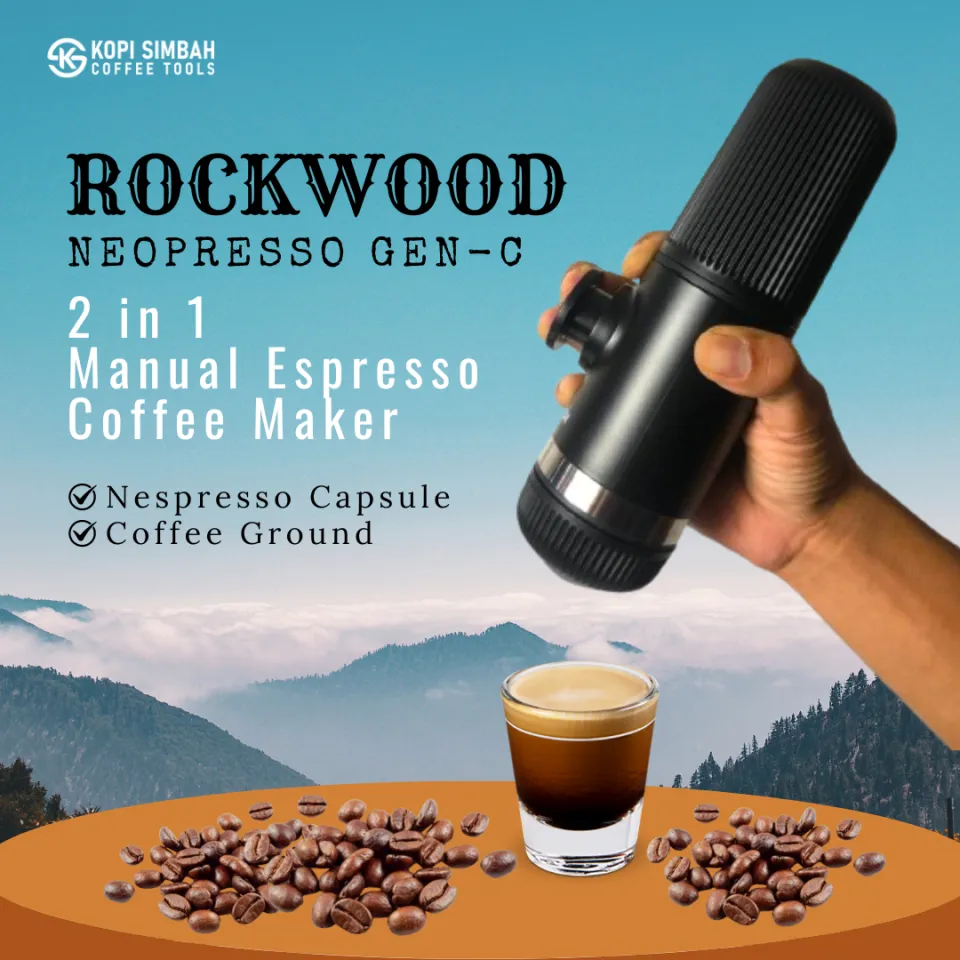 Portable Espresso Coffee Maker ROCKWOOD Neopresso Gen-C Mini