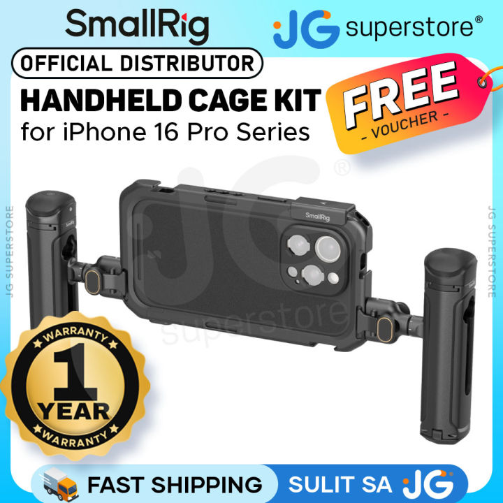 SmallRig Mobile Cage Video Kit mit 1 Griff für iPhone 14 Pro - 4100