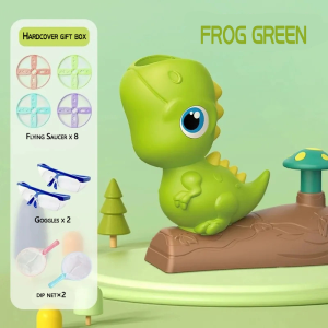 Childrens Outdoor Sports Dinosaur Frisbee Launch Toy Parent-child Interaction Boy And Girl Toys MOSIKEN