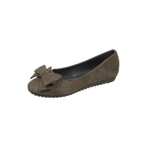 Free Shipping Plus-Size Lightweight Soft-Soled Loafers For Women New Spring/Autumn Style With A Bow Comfortable And Made Of Plush Material