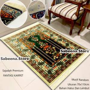 Sajadah Turki Terbaru Fantasi Karpet Bahan Tebal Dan Halus Kualitas Premium Perlengkapan Sholat Sejadah Sabeena Store