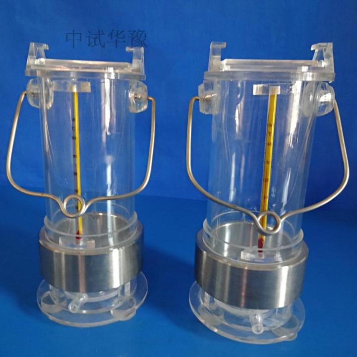 Plexiglass stainless steel counterweight 2L water sampler, deep water