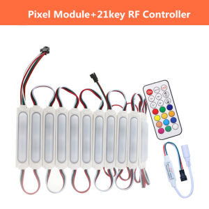 Mô Đun LED COB WS2811 Phong Cách Mới Bộ Điều Khiển Đèn Bluetooth / RF Thông Minh IP68 Pixel Chống Nước DC12V Dây LED Kỹ Thuật Số Màu RGB