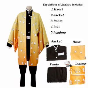 Demon Slayer Kimetsu no Yaiba cosplay Costume Nezuko Tanjirou Zenitsu Giyuu Shinobu Rengoku Kanawo