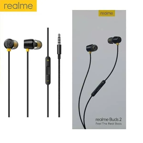 Realme Earphone Rma155 Earphones Original Realme Buds