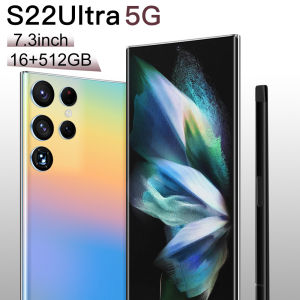 【original ready】Original phone S22 Ultra 5G S22Ultra 5G 7.3 Inch hp 16G RAM 512GB ROM 48MP 100MP 8000mah cheap cellphone washing warehouse Android 12.0 AI powered Face Recognition Unlocked Mobile Phones Qualcomm 888+